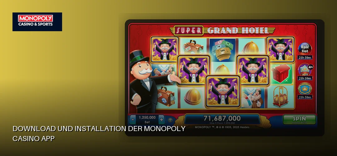 Monopoly Casino promotional banner