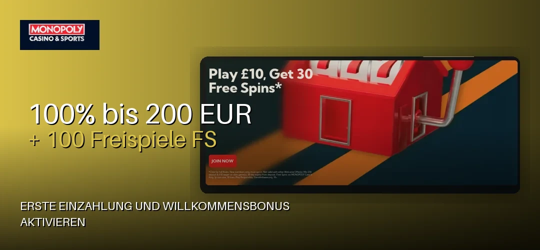 Monopoly Casino promotional banner
