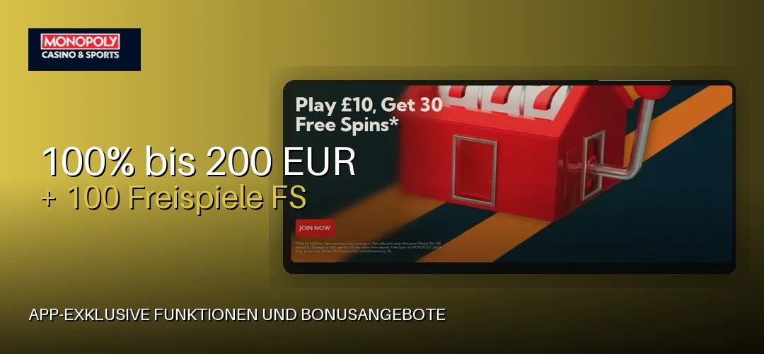Monopoly Casino promotional banner