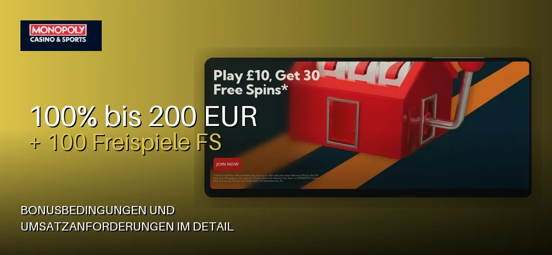 Monopoly Casino promotional banner